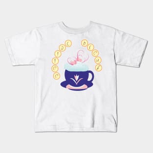 Coffee and cream Kids T-Shirt